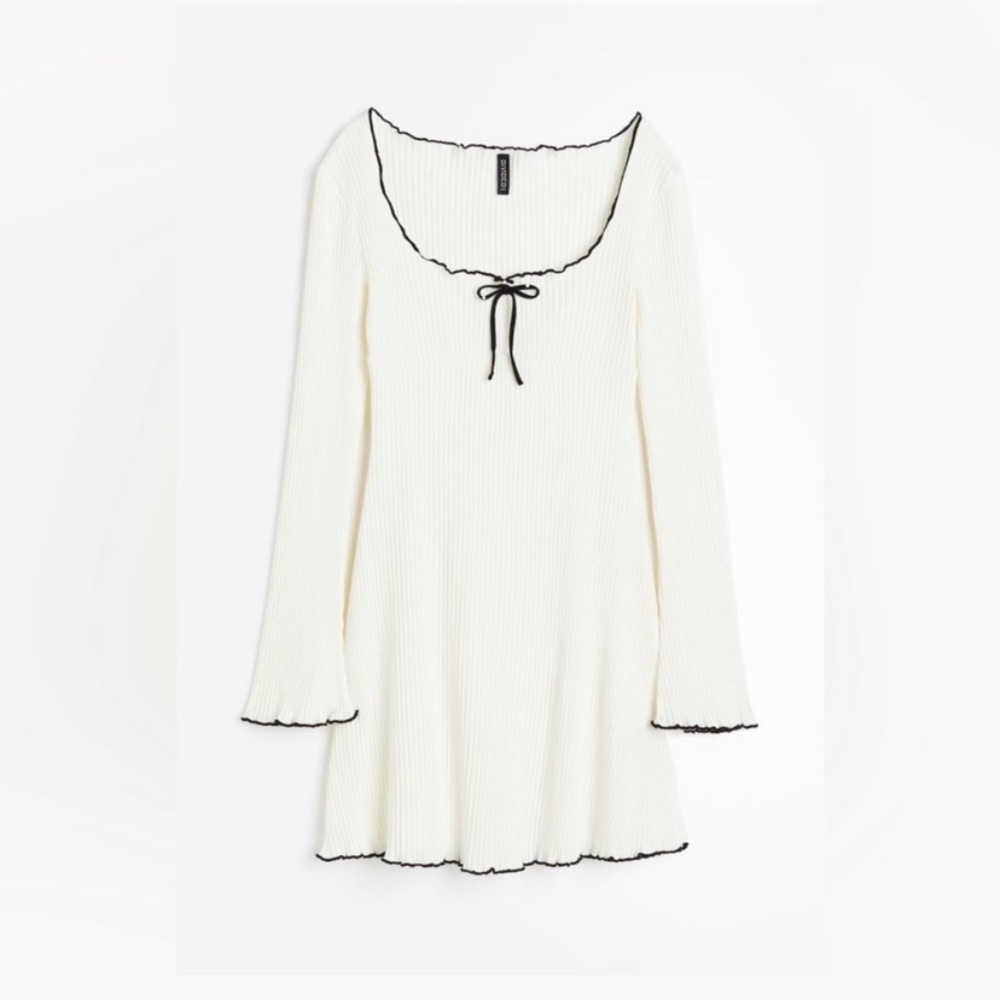 H&M ribbed jersey dress SMALL
